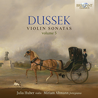 Dussek: Violin Sonatas, Volume 5