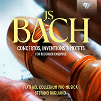 J.S. Bach: Concertos, Inventions & Motets for Recorder Ensemble